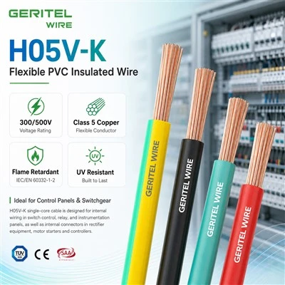 Cáp đi dây bên trong – EN 50525-2-31 Giải pháp PVC linh hoạt